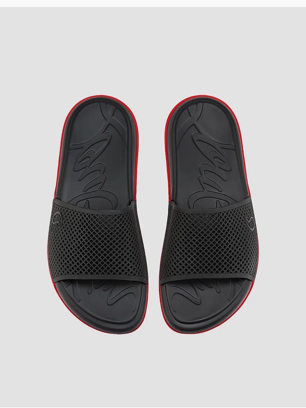 Christian Louboutin Men's Easy Breezy slides $495 NIB Sz 41